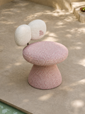 Cloud Shape Swivel Accent Stool