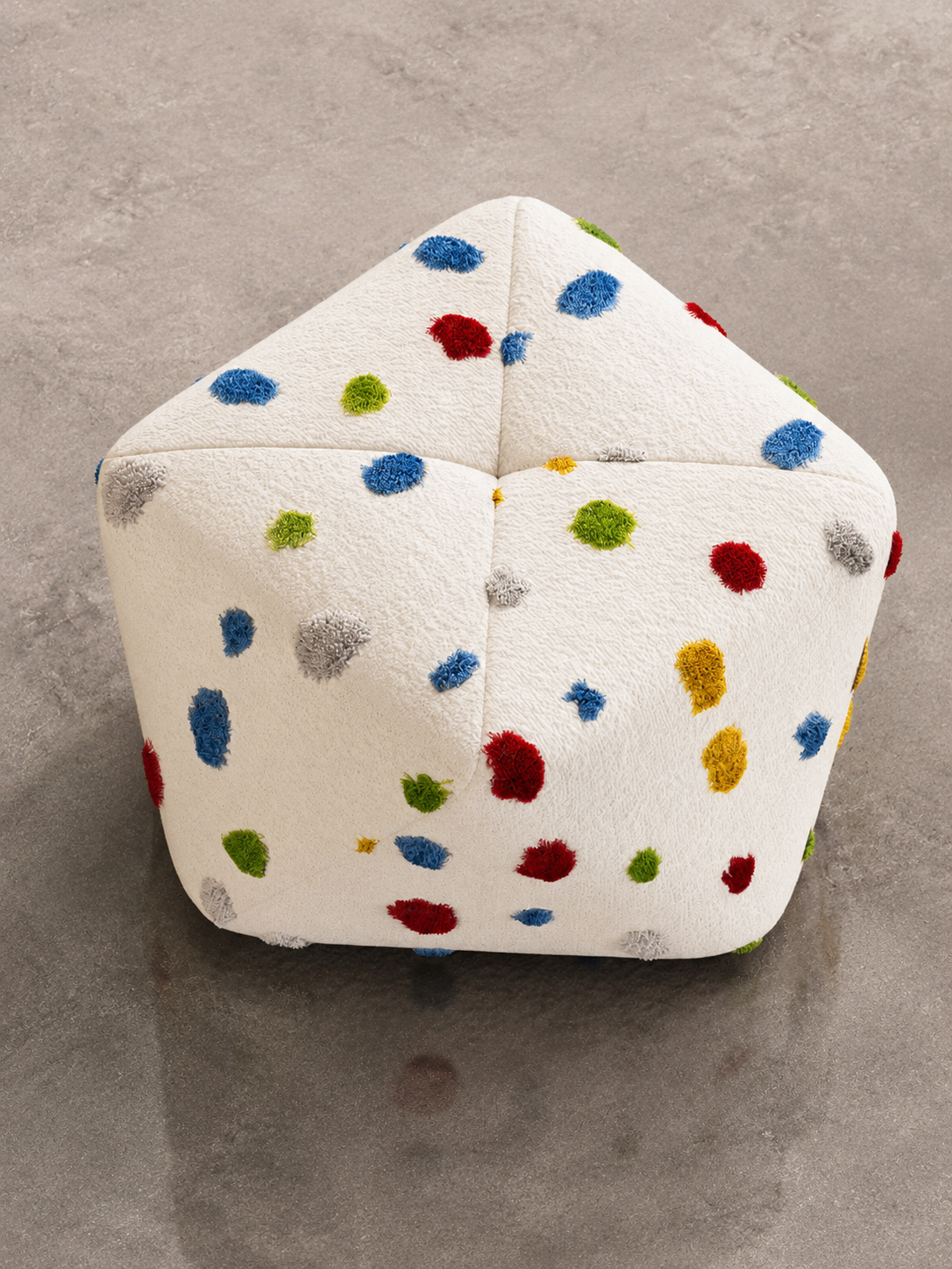 Italian Minimalist Accent Stool