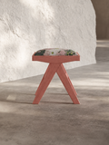 Italian Minimalist Accent Stool