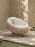 Nordic Fabric Lounge Armchair