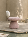 Cloud Shape Swivel Accent Stool